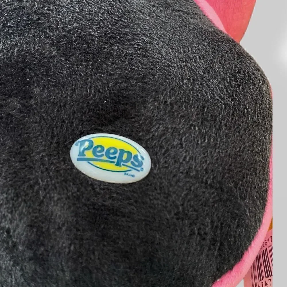 Peeps 17” Large Emo Peep Bunny Rabbit Plush Set Purple Yellow Pink NWT HTF RARE